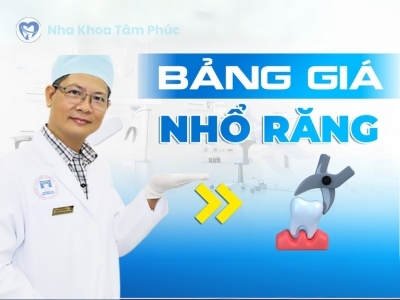 Chi phí nhổ răng khôn bao nhiêu tiền? Bảng giá 2025 tại Nha khoa Tâm Phúc